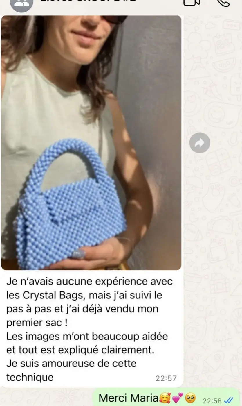 Avis d’élèves Crystal Bags