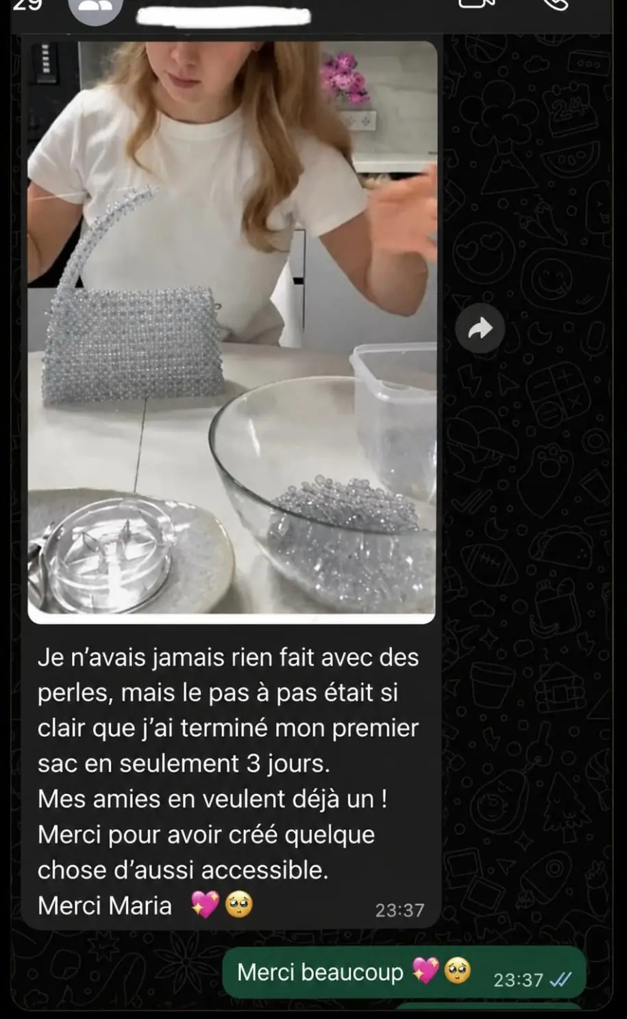 Témoignage Crystal Bags