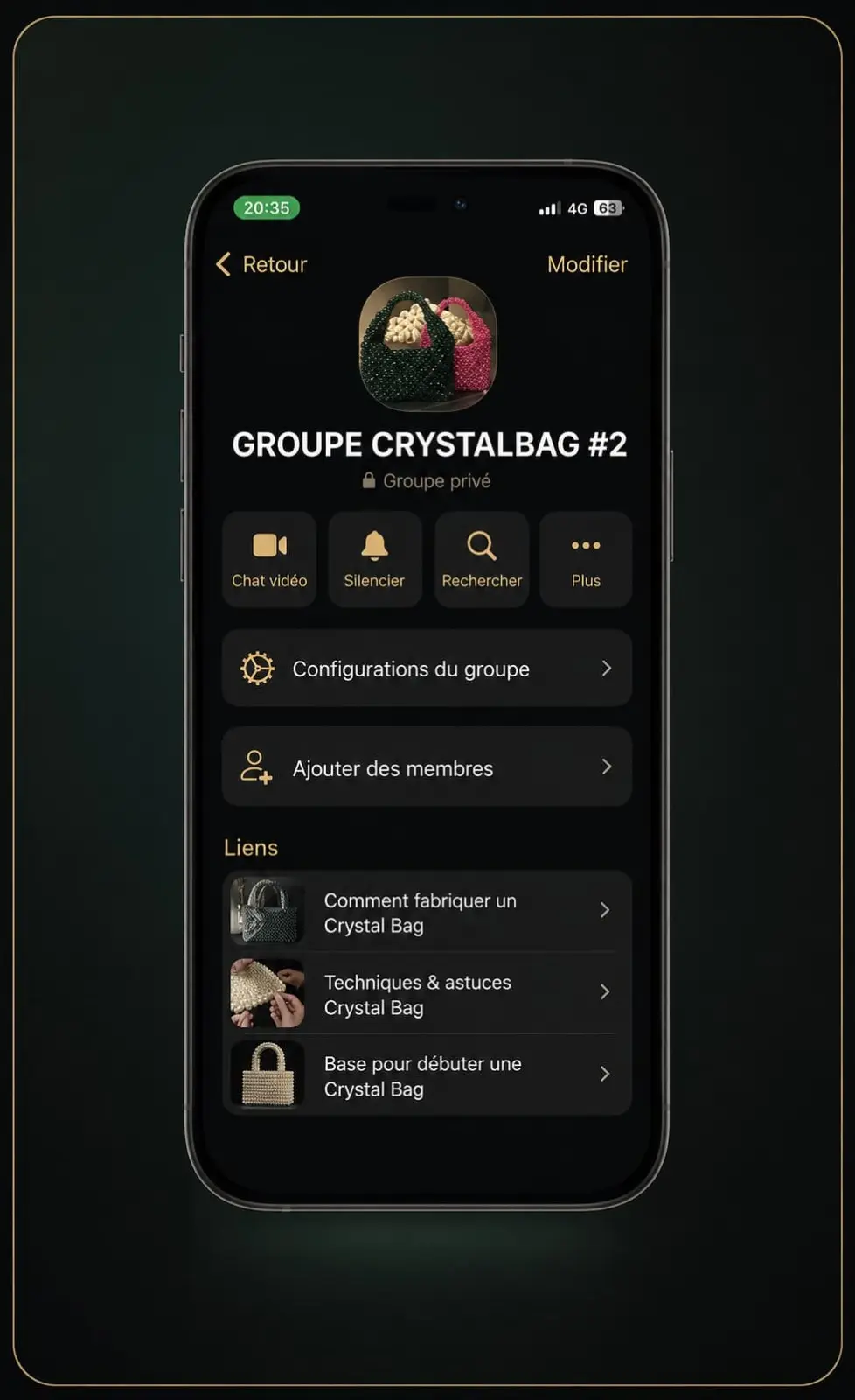 Bonus inspiration Crystal Bags